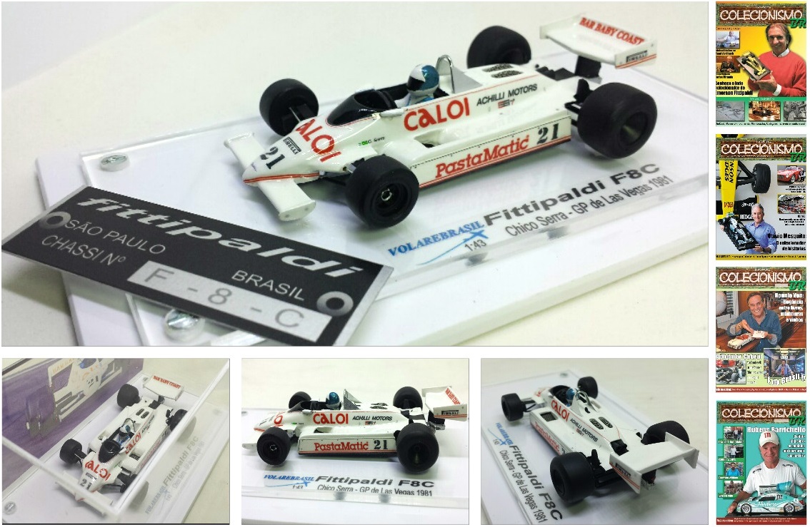 1/43(COPERSUCAR SKOL) F1 FITTIPALDI F8C GP LAS VEGAS 81 C. SERRA